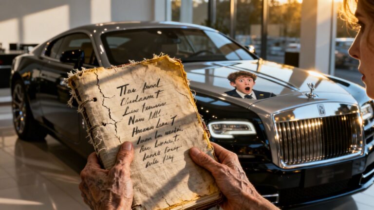 La Mujer del Abrigo Vieja y el Secreto que Cambió Todas las Miradas