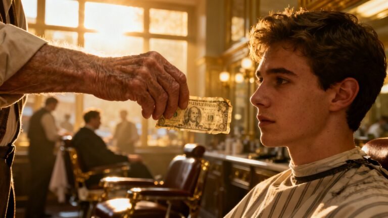 El Único Dólar Que Cambió Mi Destino: La Verdadera Humildad Detrás De Un Corte De Pelo