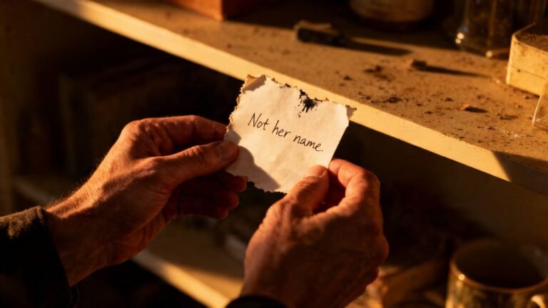 La Nota Escondida que Desnudó una Vida Perfecta