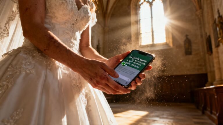 El Día que Mi Vestido Blanco se Tiñó de Traición: Lo que Hice en el Altar Cambió Todo