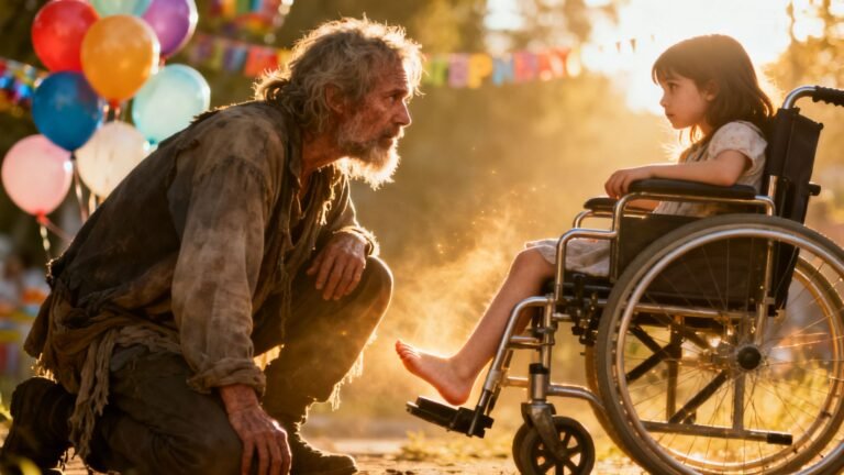 La Promesa Silenciosa: Lo Que Un Vagabundo Susurró A Mi Hija Y Cambió Nuestras Vidas Para Siempre